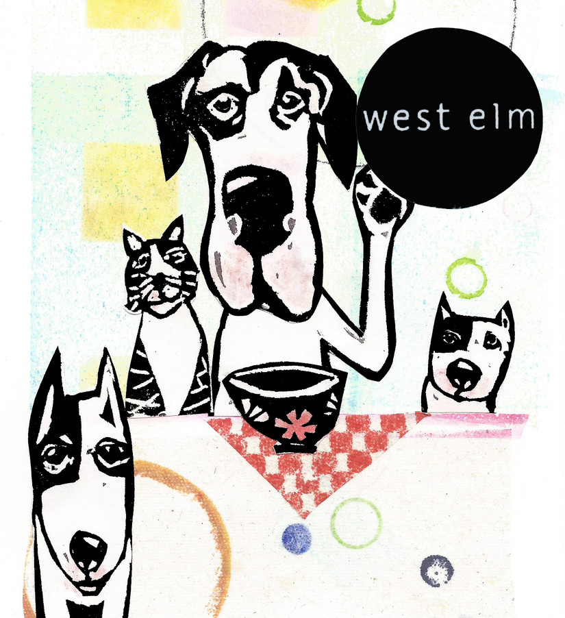 Greeting Cards Dog Artieartcom On The Street